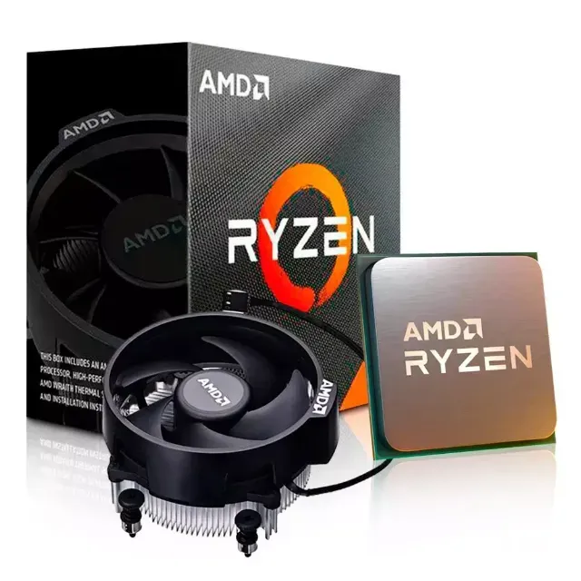Processador AMD Ryzen 3 4100, 4.0GHz, Cache 6MB, AM4, Wraith Stealth, Sem Ví­deo Integrado