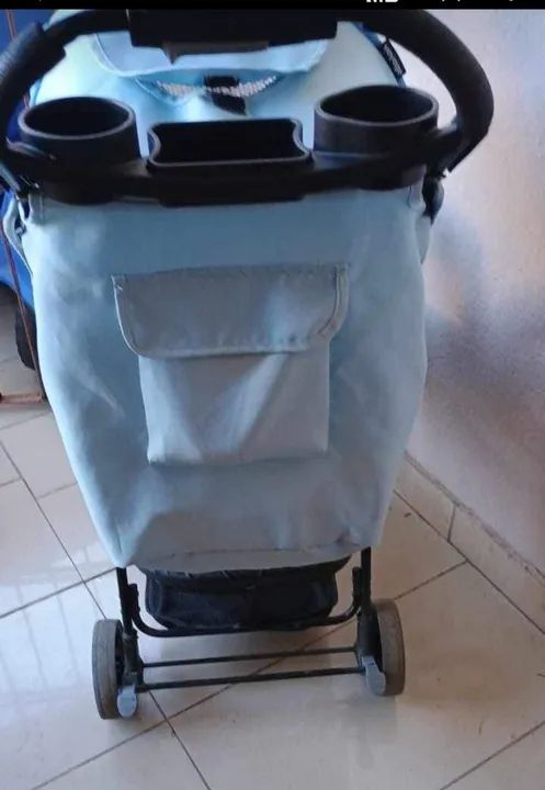 Carrinho de Bebê Voyage - Azul - Foto 4