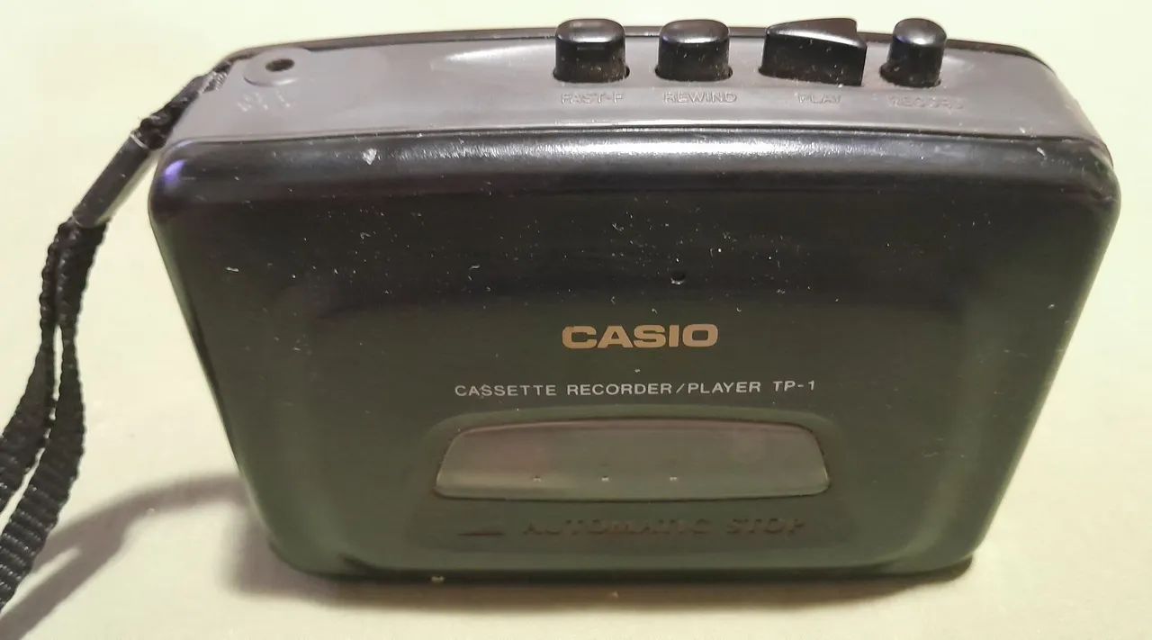 Casio Cassette Recorder/player Tp-1 - Foto 5