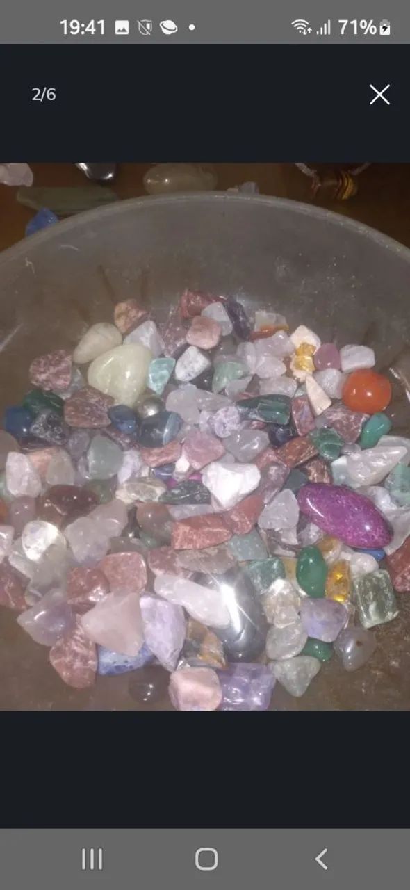 COLEÇÃO DE PEDRAS 64520758675457124