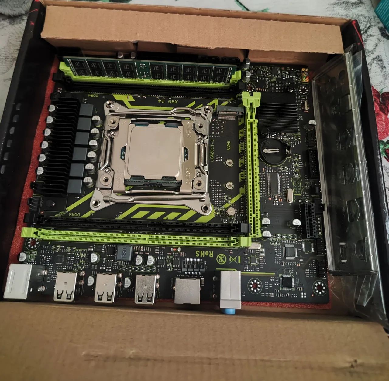 Vendo kit xeon e5 2650 v4 cpu ddr4 16 gb de memória ram. - Foto 3