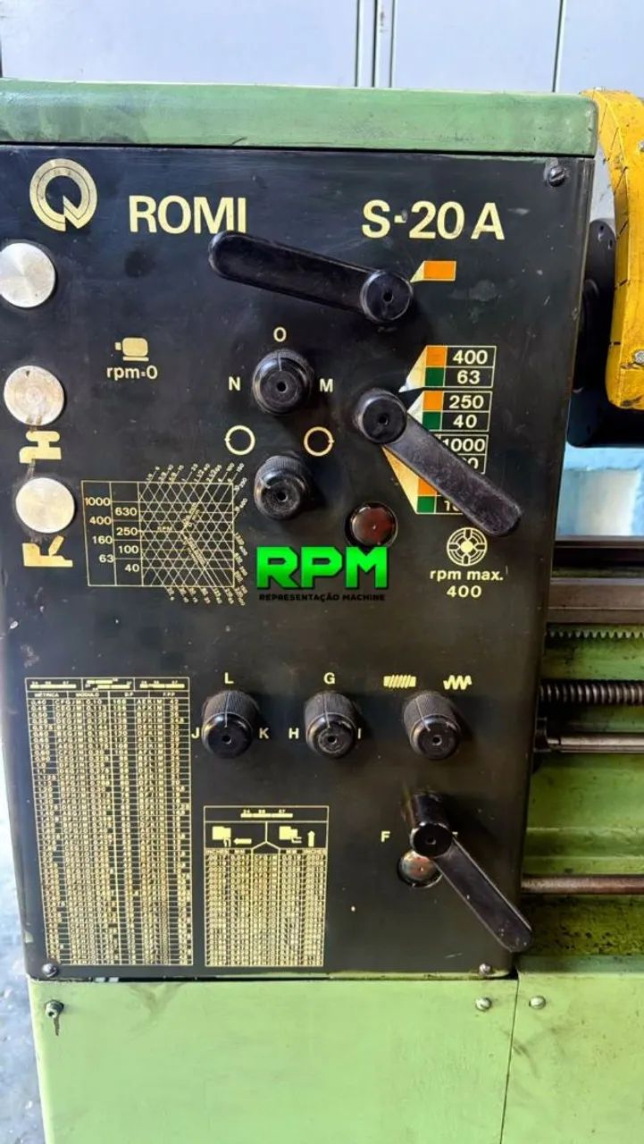 Torno ROMI S-20 A 1.000 x 400mm - Foto 2