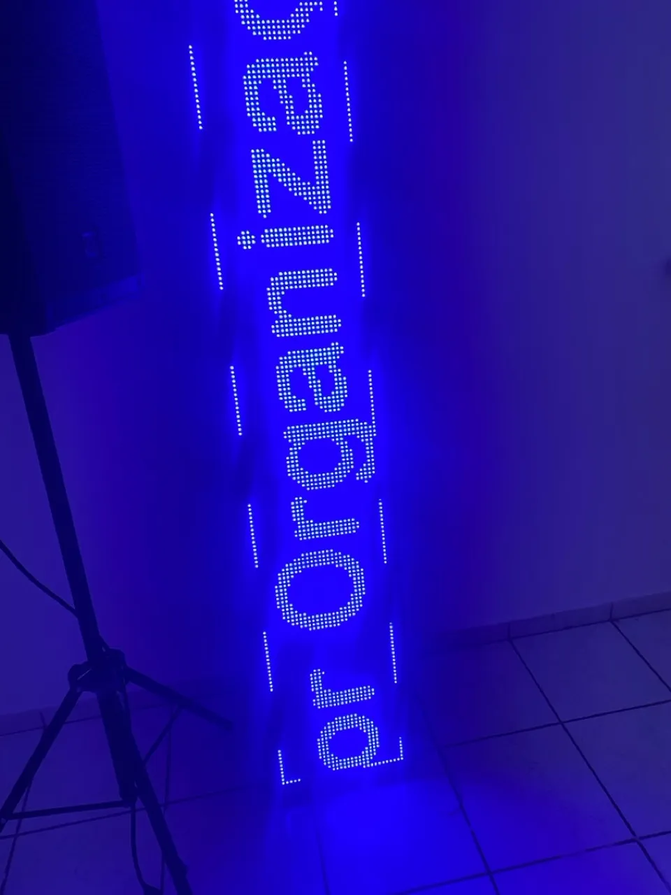 Painel de led