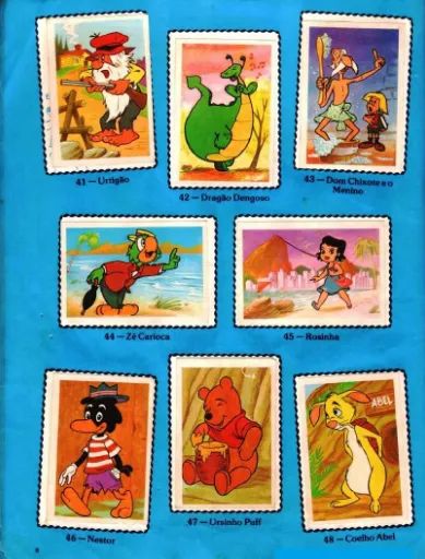 Álbum de Figurinhas Completo, de 1982, para Imprimir e Encadernar. - Foto 2