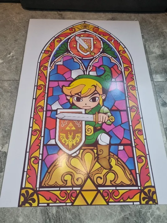 Poster Zelda Wind Waker Nintendo