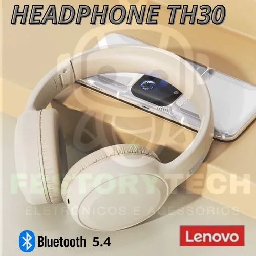 Headphones Lenovo TH30 2026 Bluetooth 5.4 [UNISSEX]