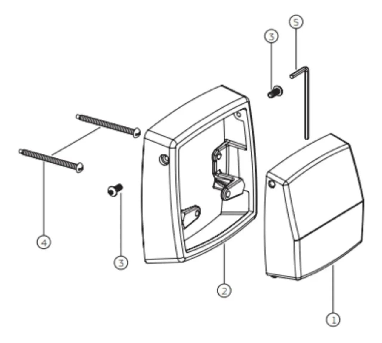 Acabamento de descarga ANTIVANDALISMO Hydra  - Foto 3