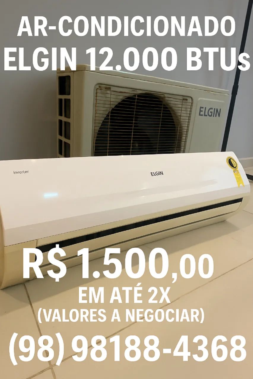 AR CONDICIONADO 12.000 Btus