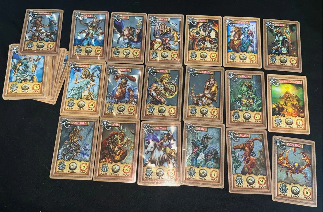 Mythomania | Cards elma chips | Colecao Completa 