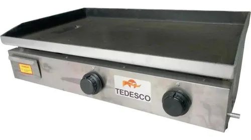 Chapa Industrial Tedesco 62cm á gás 