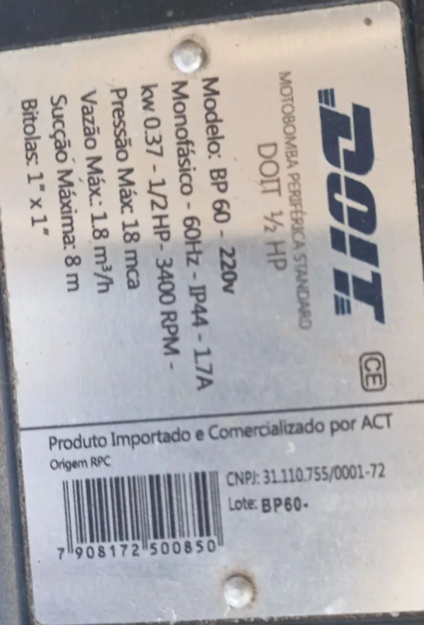 Bomba de água.. - Foto 4