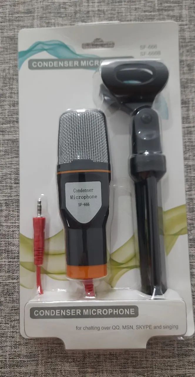 Microfone Condensador com fio P2 - Foto 4