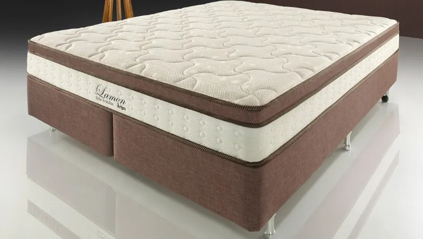 Cama Queen Anjos Colchões Lamon Molas Ensacadas