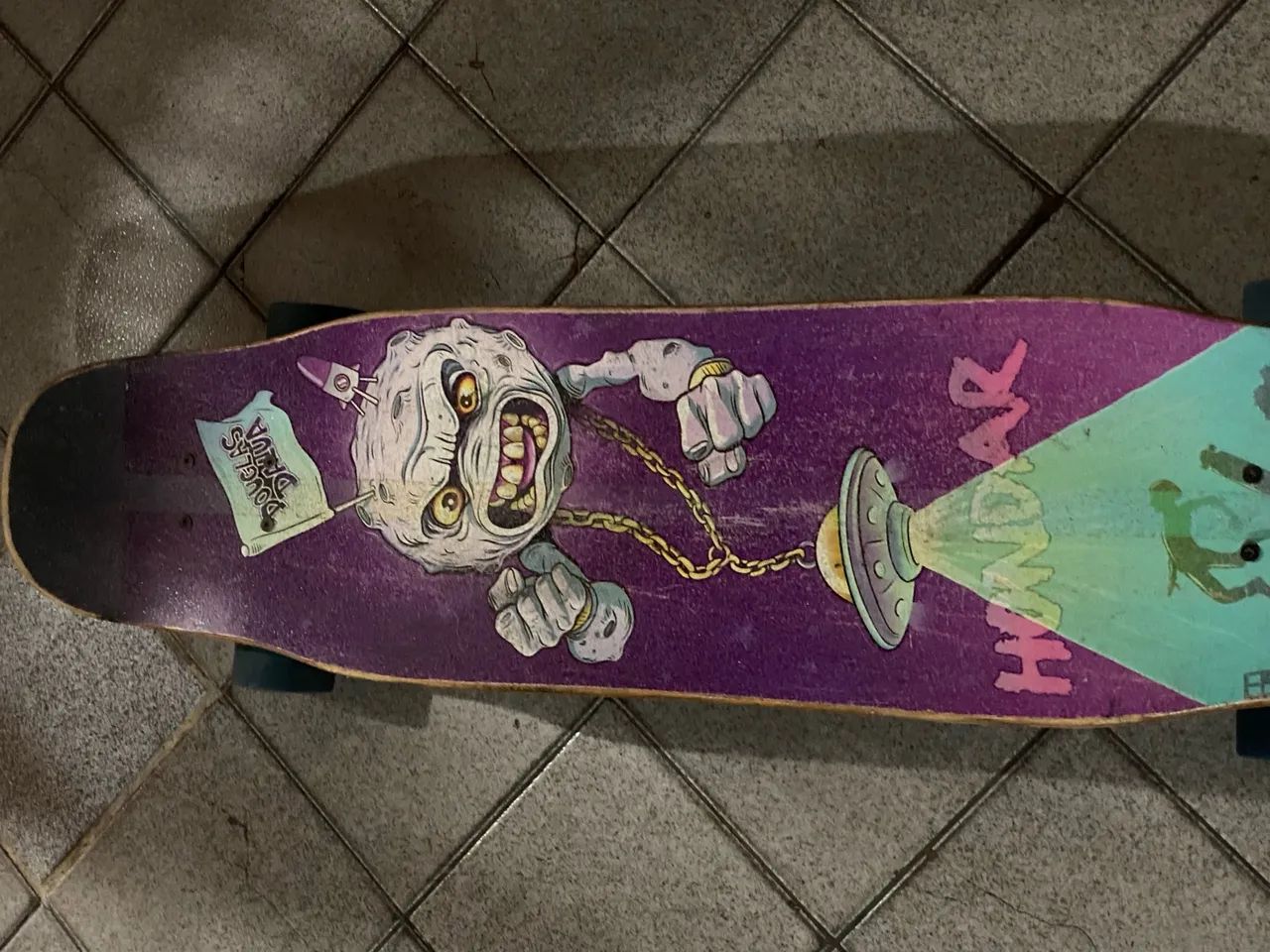 Longboard HONDAR Profissional model DOUGLAS DALUA (LIMITADO) todas as peças ORIGINAIS. - Foto 3