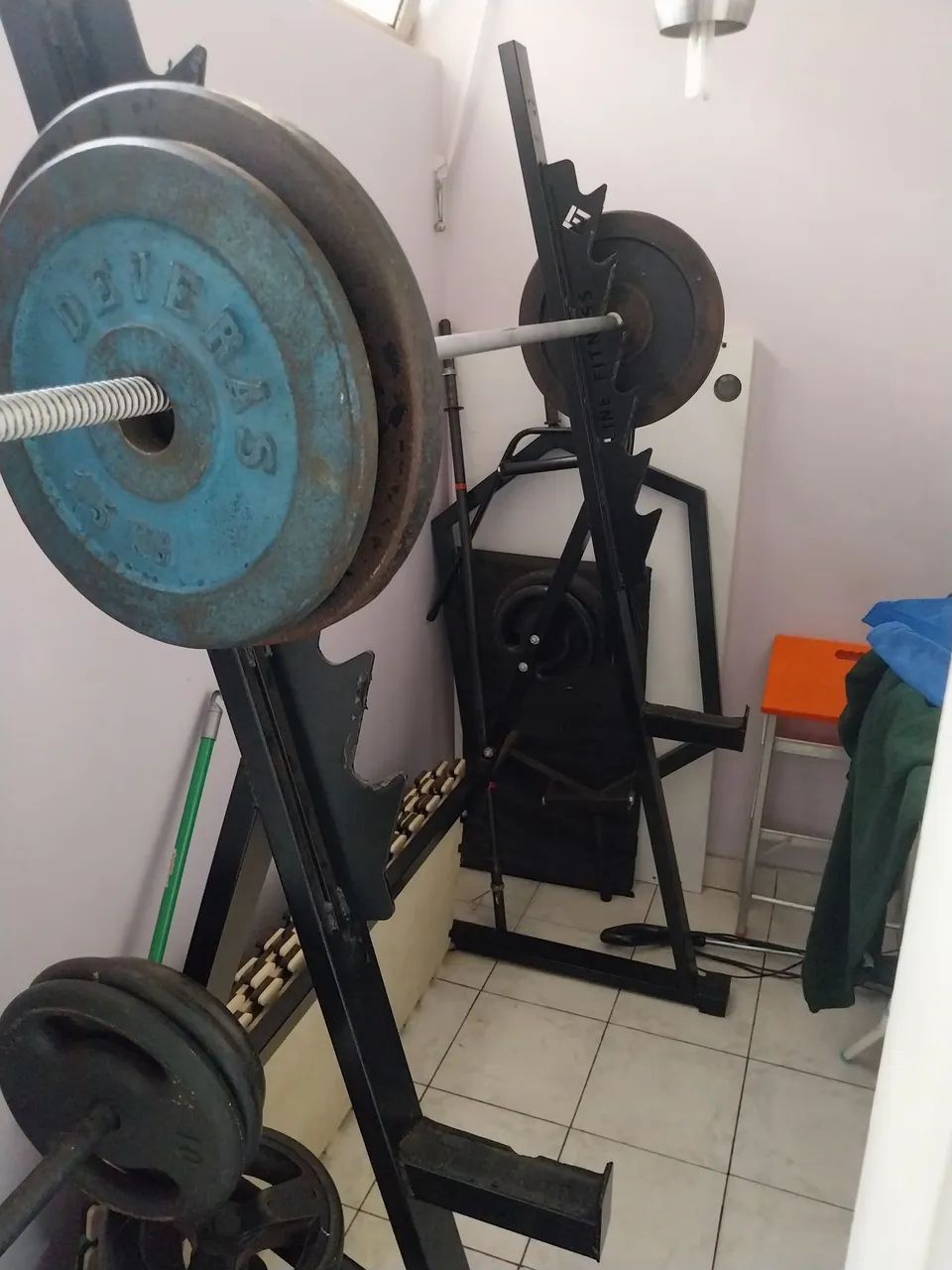 Suporte para Barra - Agachamento