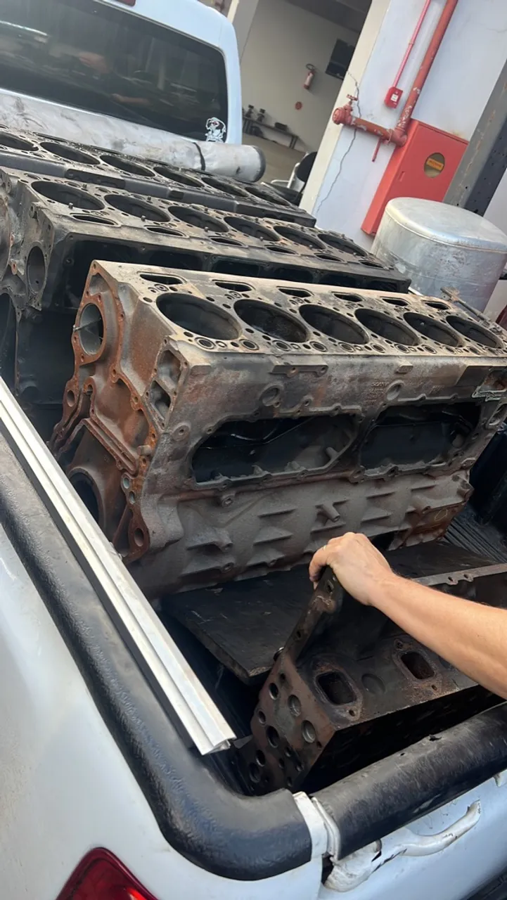 Blocos de motor para caminhão scania