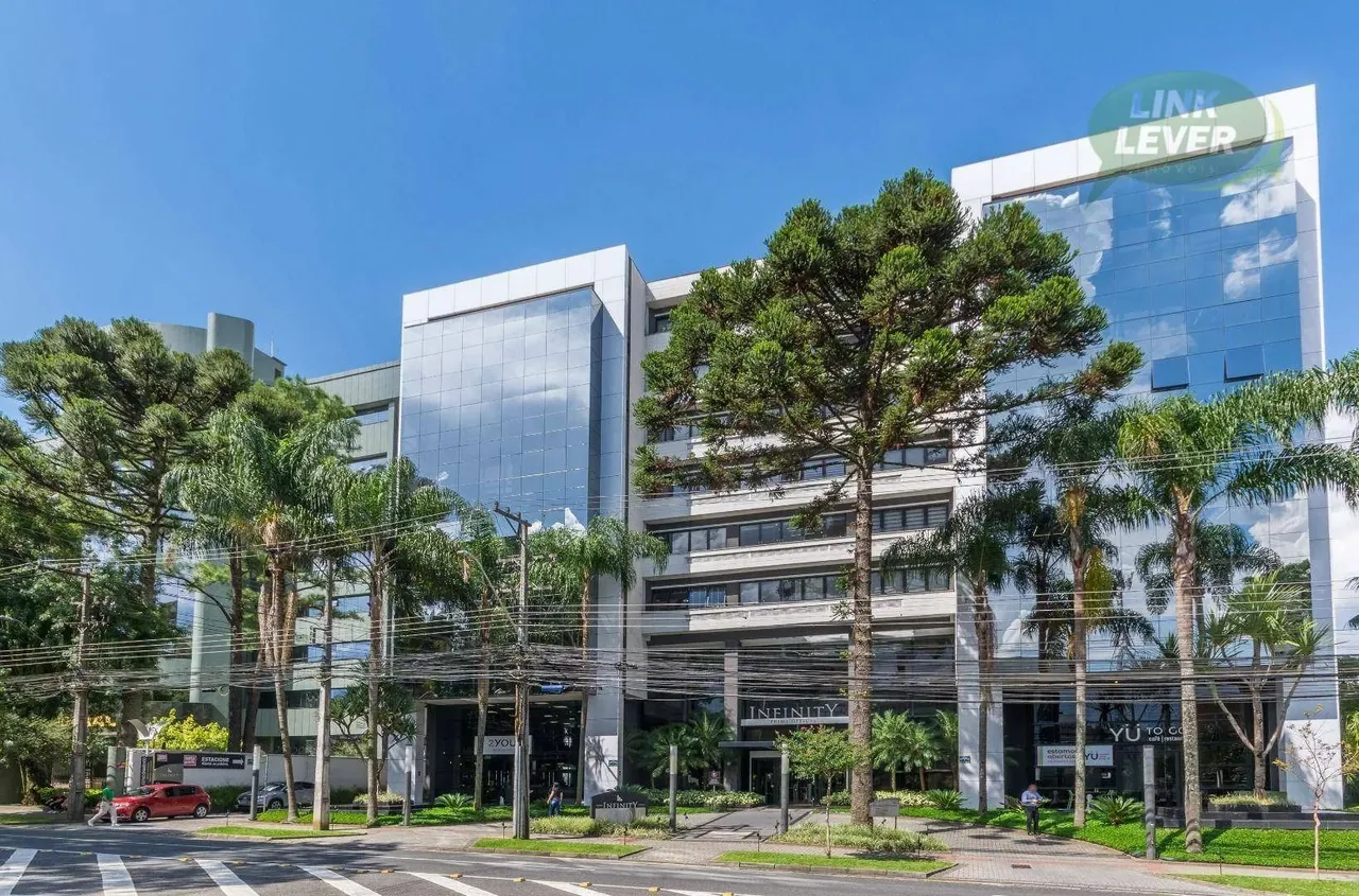 Sala para alugar, 43 m² por R$ 3.824,00/mês - Cabral - Curitiba/PR