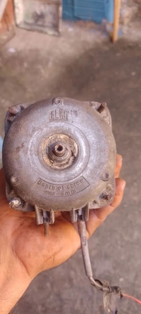 Motor Elétrico 1/2cv + Cabo e Aparelhagem - Foto 2