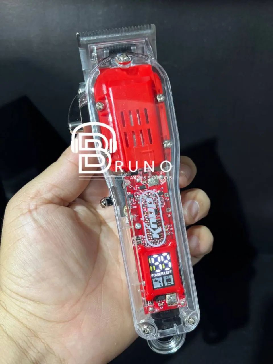 Máquina de Cortar Cabelo Knup MA301 Profissional - Nova - Foto 3
