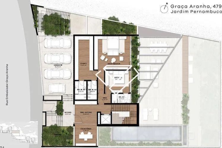Casa com 5 quartos à venda, 650 m² por R$ 27.600.000 - Leblon - Rio de Janeiro/RJ - Foto 10