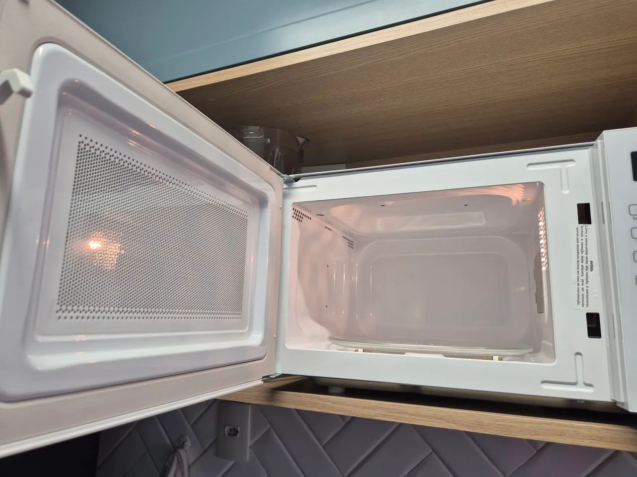 Micro-ondas Philco 20l branco - Foto 2