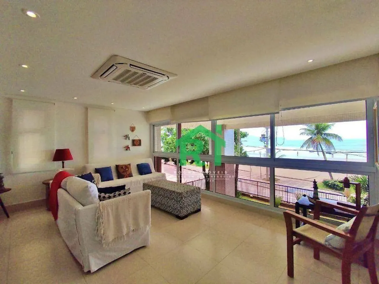 Apartamento Frente Mar, 2 Dormitórios (1 Suíte), 1 Vaga, Praia das Astúrias, Guarujá/SP