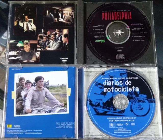 Lote 4 CD's - Trilha Sonora Filmes - Philadelphia, etc - Foto 3