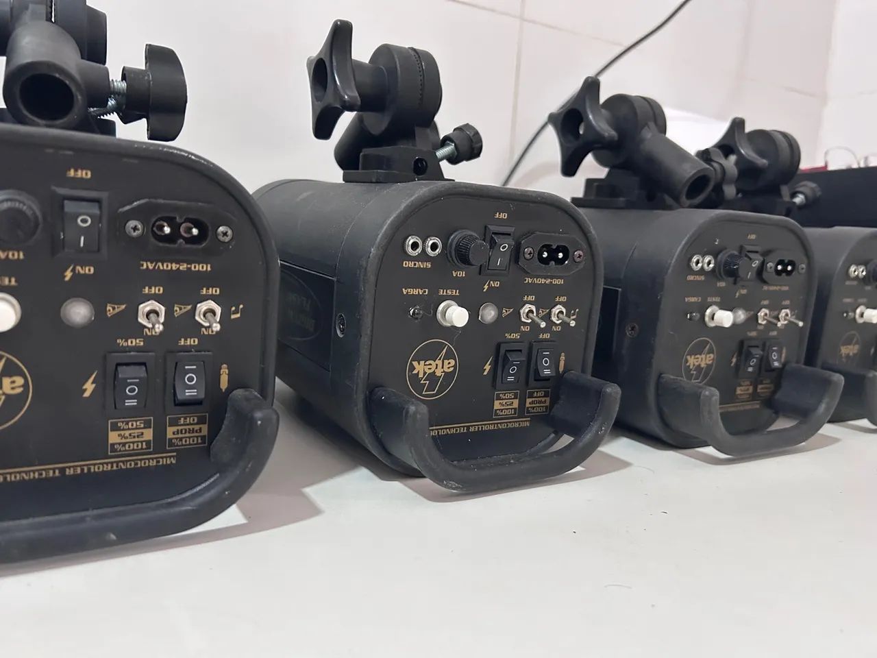 4 tochas ATEK para Iluminação Fotográfica - Foto 4