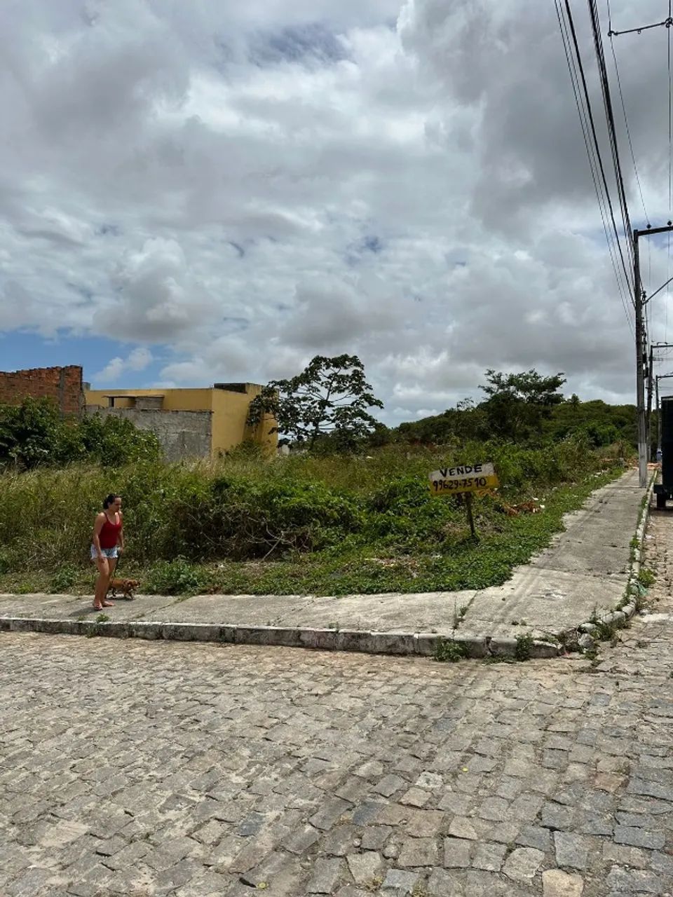 Vendo Terreno 250 m2 em frente à prédio, comércio, com rua calçada.  - Foto 3