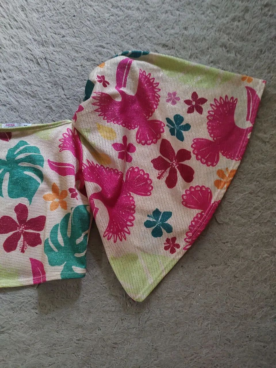 Três croopeds estampado. - Foto 4
