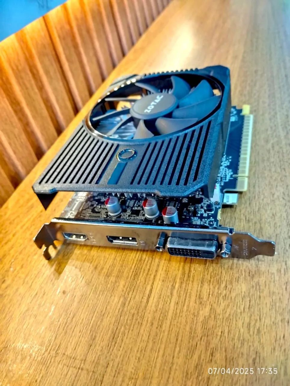 Placa de Video GTX 1050 Ti 4Gb Zotac - Aceito Troca - Entrego/Envio - Foto 2