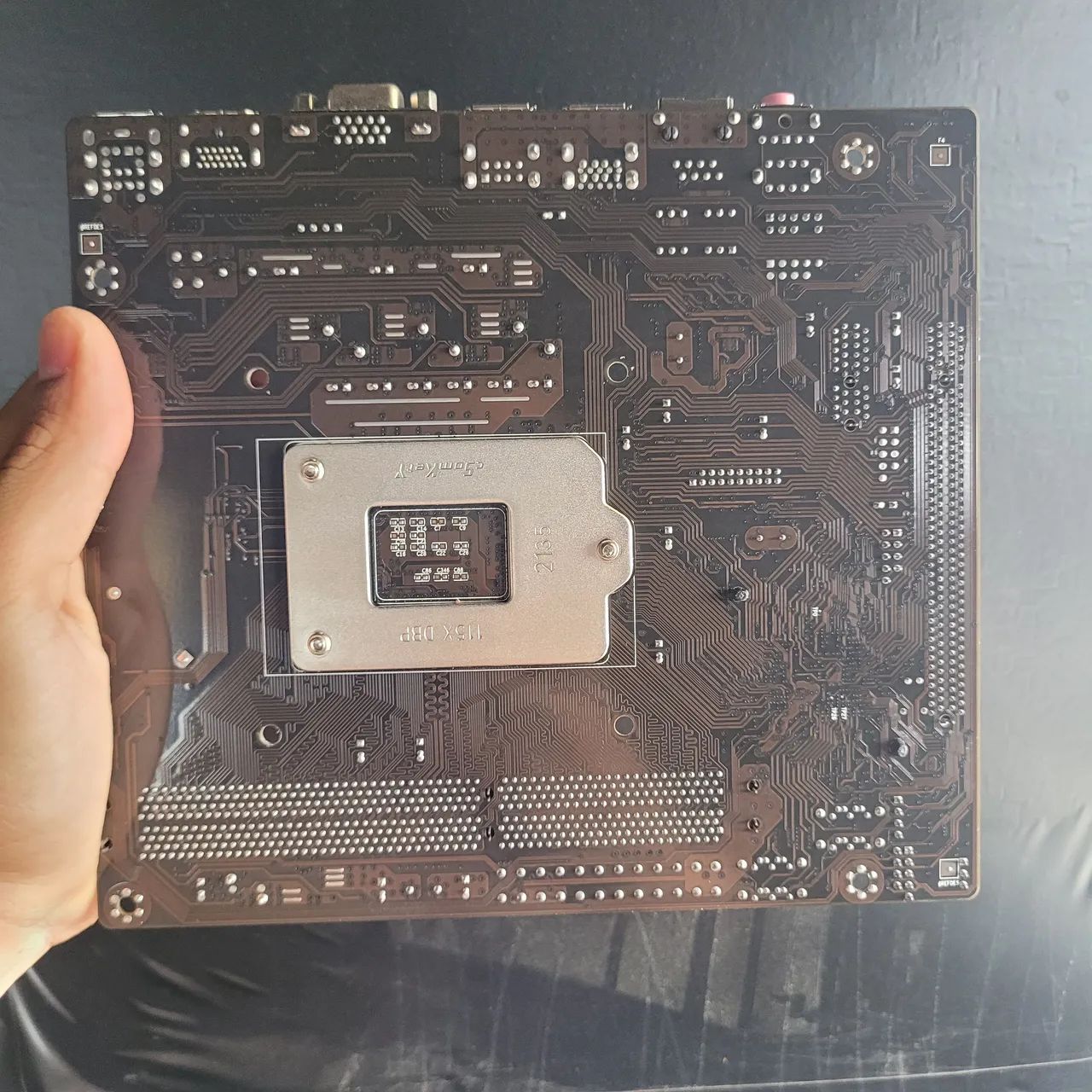 (Defeito)Placa mãe Goldentec gt h61 m2 DEFEITO - Foto 4