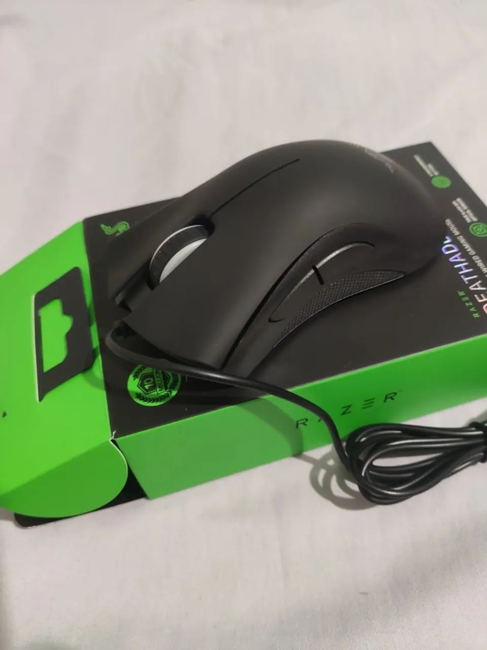 Mouse Gamer Razer DeathAdder Essential - NOVO - Foto 4