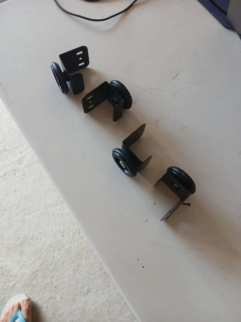 4 Roldanas Superiores Nova Para Porta de Correr 35mm