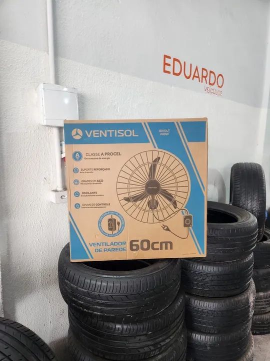 Ventilador de Parede Ventisol 60cm - Classe A Procel