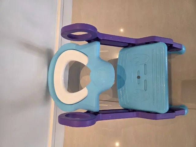 Assento Vaso Sanitário com Escada Infantil