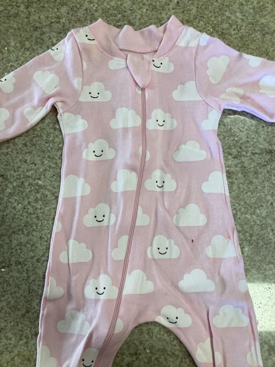 Macacão Infantil Nuvem Rosa - Foto 2