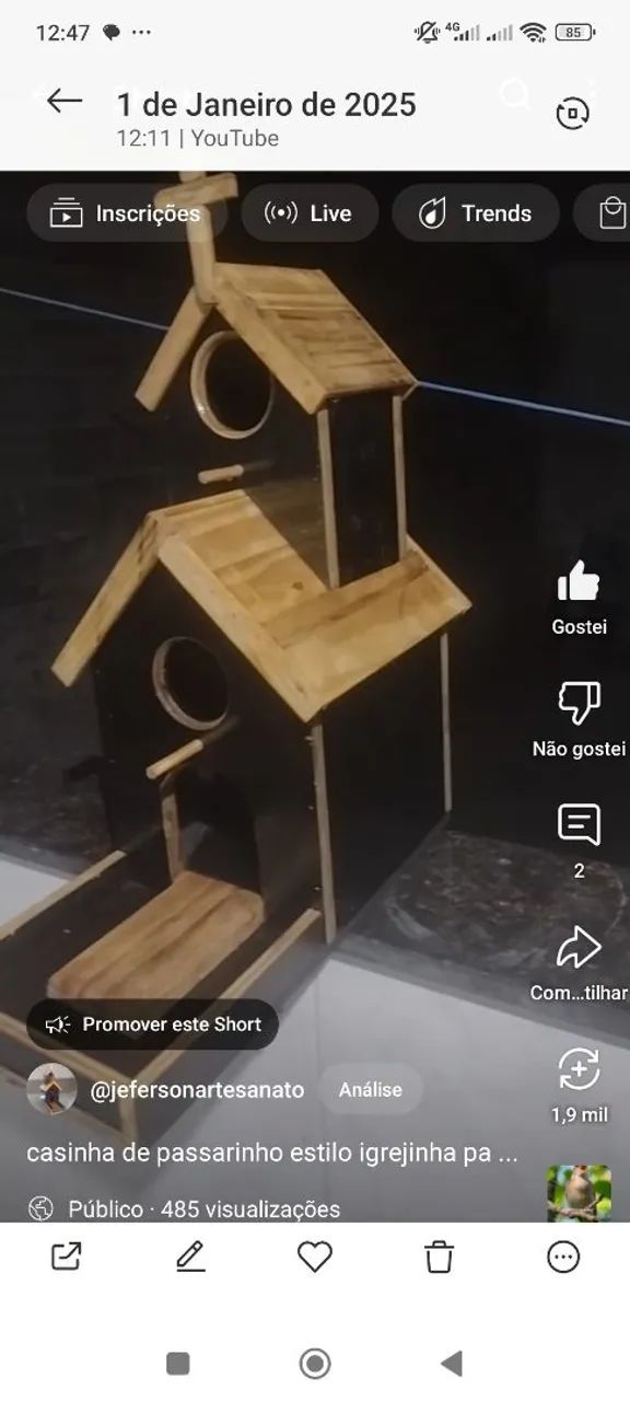Casinha de passarinho  - Foto 4