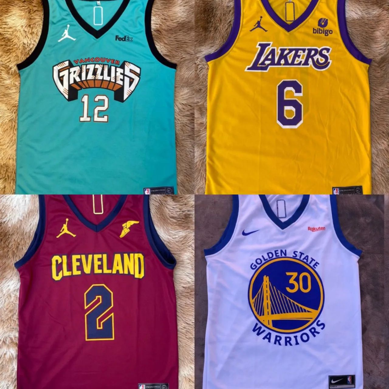 Kit 5 Camisas de Basquete NBA - Foto 2