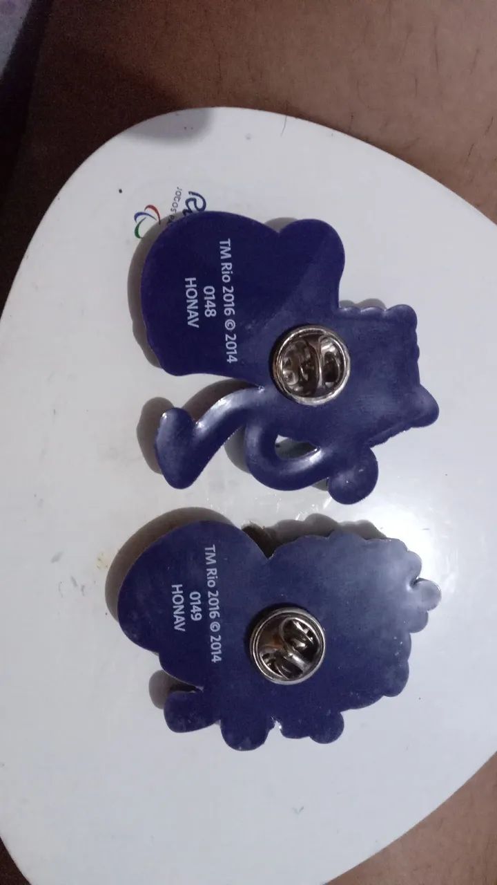 Pin Vinicius e Tom - Rio 2016 - Foto 3