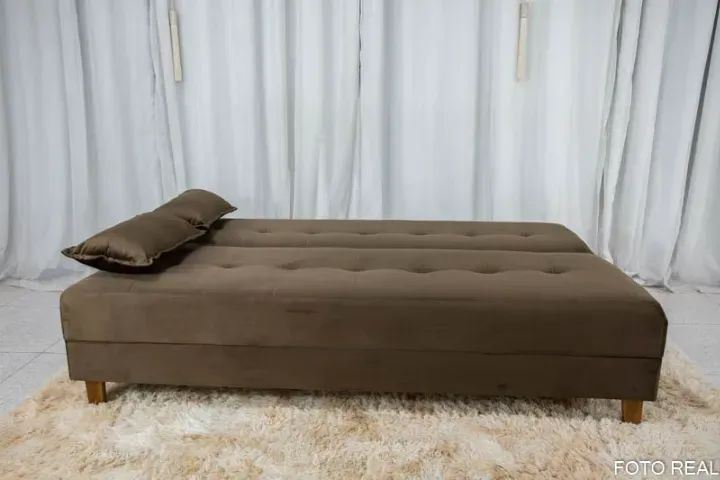 Sofá Cama Arpoador Terracota. Pague somente na entrega! - Foto 2