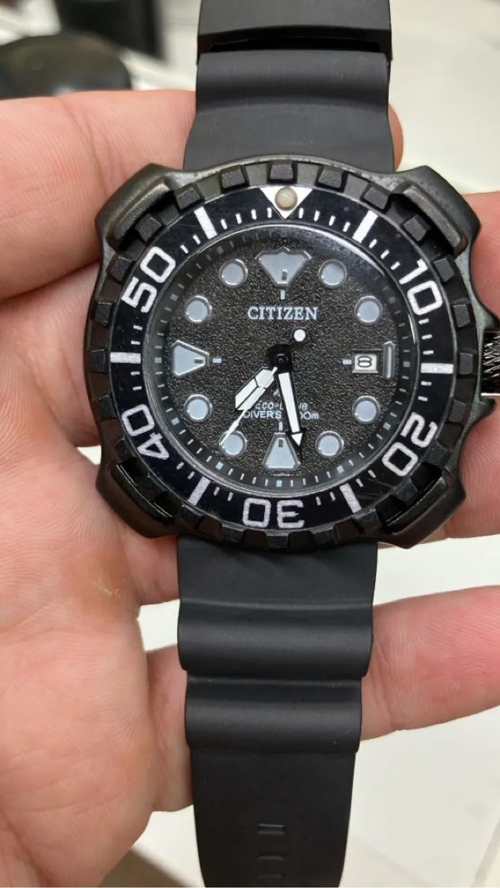 Citzen eco drive titânio 200 mts - Foto 2