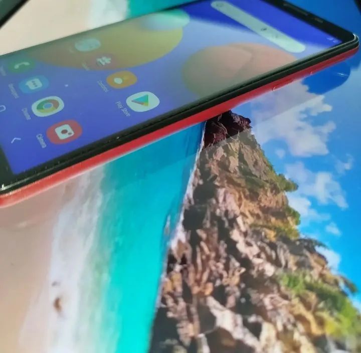 Samsung galaxy A01 core vermelho capa e carregador  - Foto 2