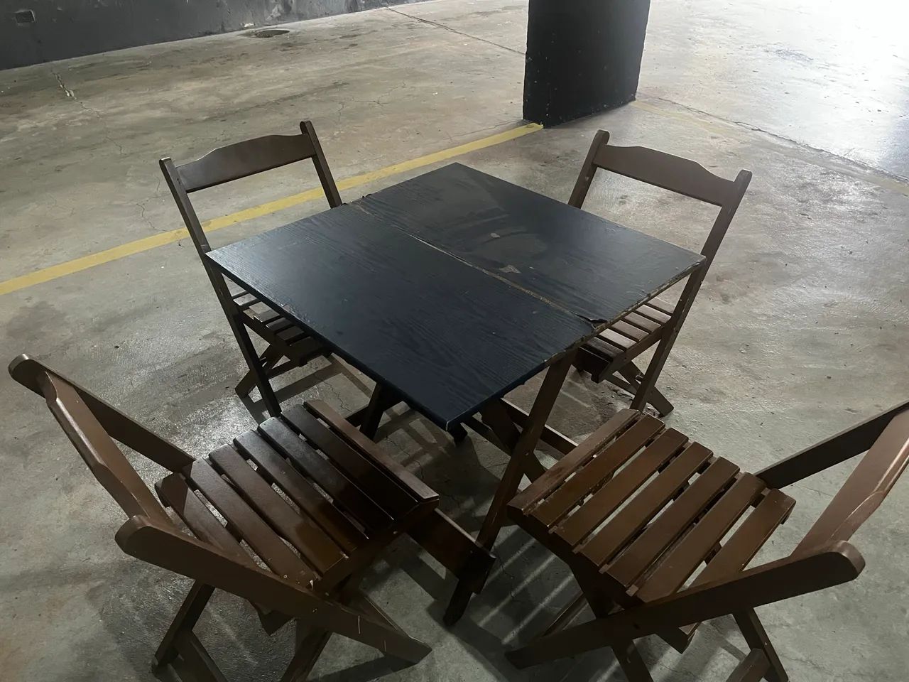 Conjunto mesa e cadeira de boteco - Foto 4