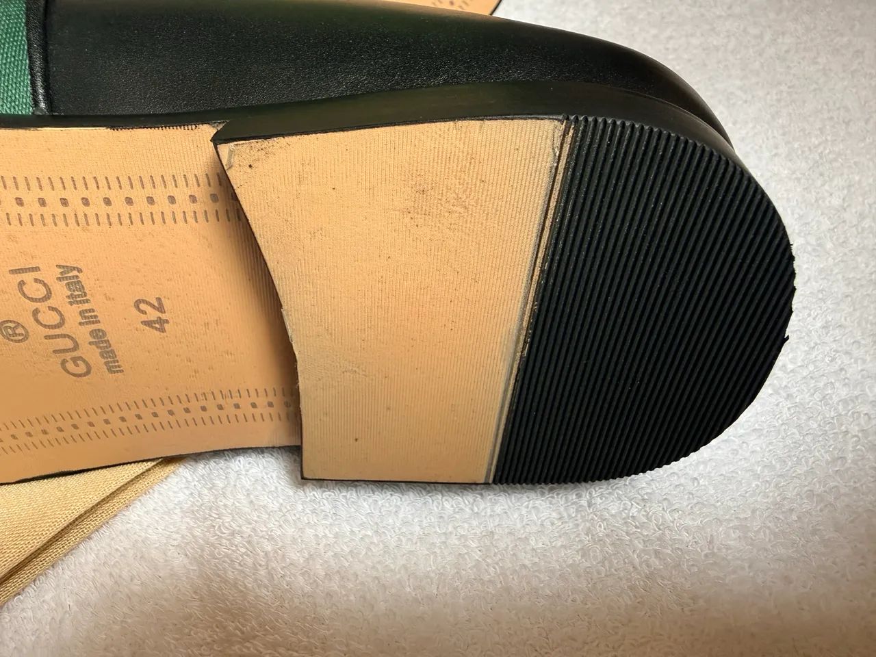 Mocassim Gucci GG Web Tam 40 - Foto 3