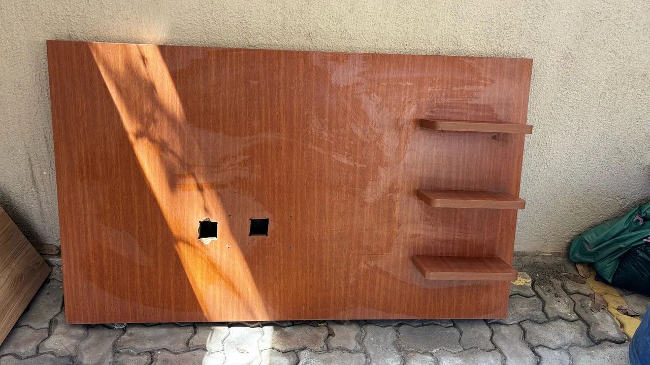 Painel MDF com prateleira. - Foto 2