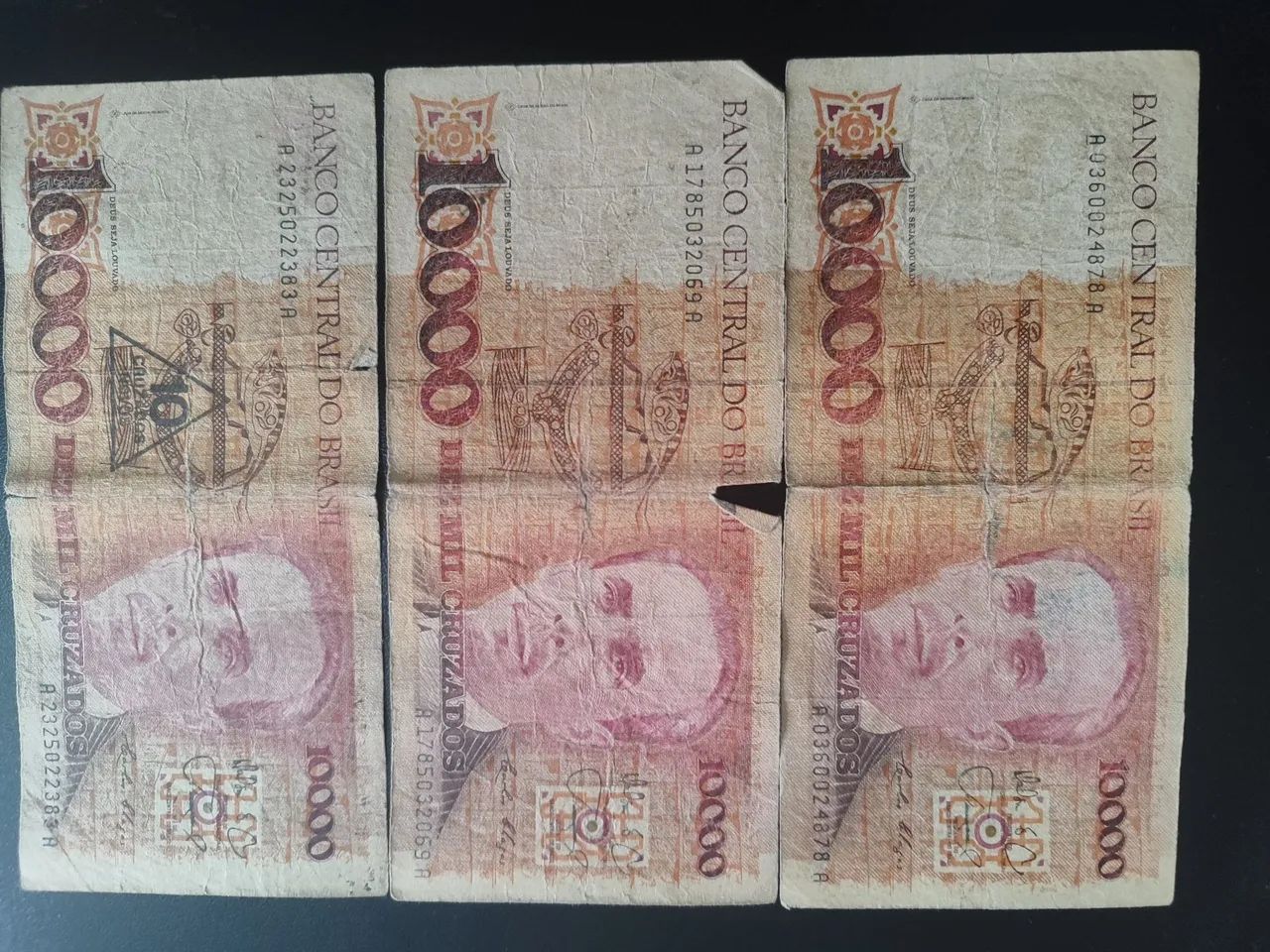 Notas de dinheiro antigas - Foto 3