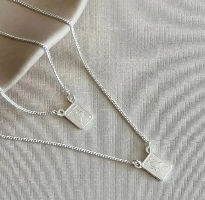 Escapulário de prata legítima 925 - Foto 3