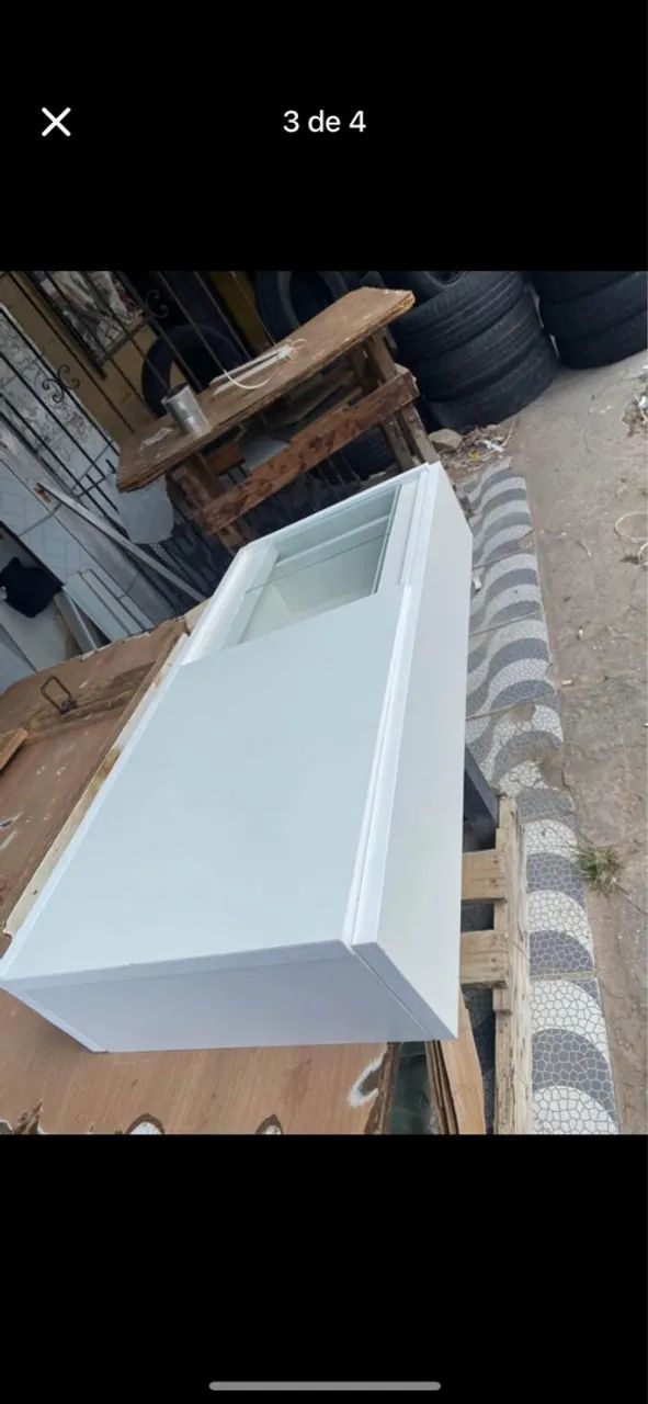 Penteadeira com vidro de expositor  - Foto 2