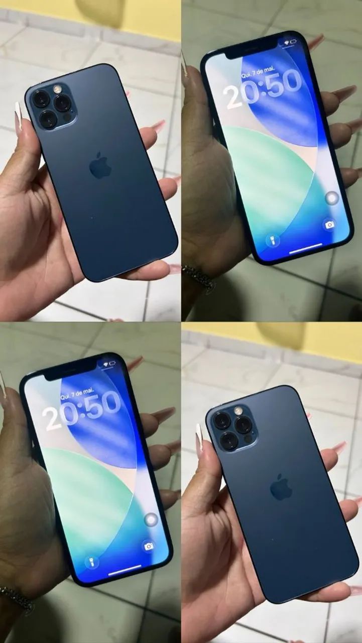 iPhone 12 pro 128gb , saúde bateria 88% - Celulares e Smartphones